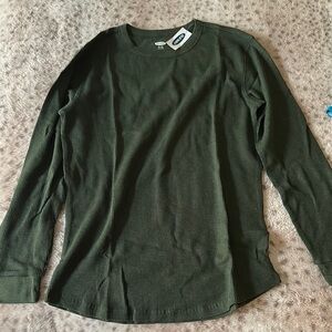 Olive Green Men's Sweater